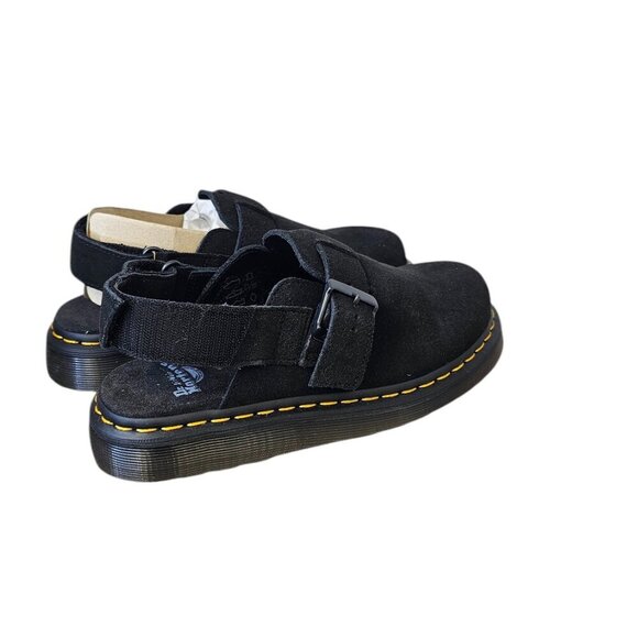 Dr Martens Womens Jorge ll, Slingback Mules, Clogs, Suede, Black, Size 7 - Picture 5 of 9